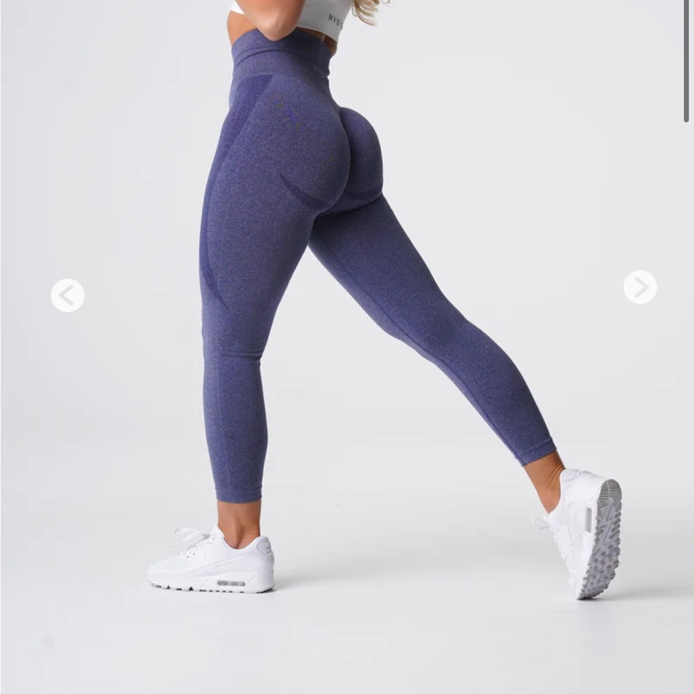 NVGTN Indigo contour seamless leggings